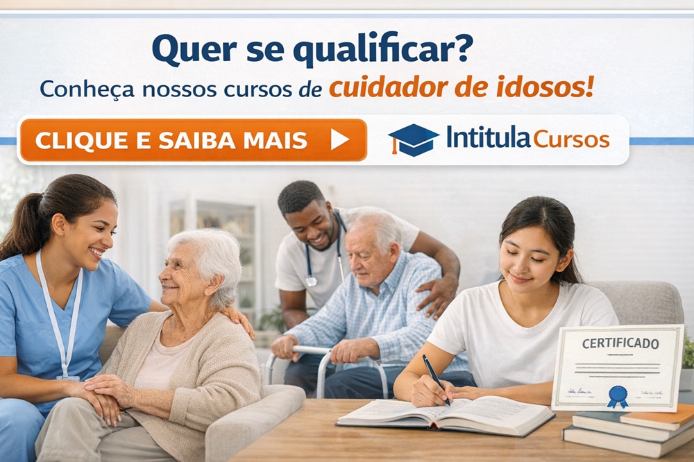 Conheça nossos cursos de cuidador de idosos